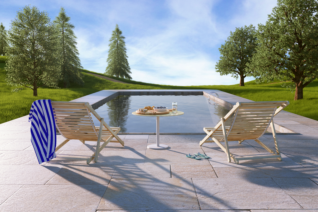 How to Improve Your Outdoor Space - The New York Times Outdoor teak stool