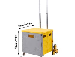 Frisco Heavy Duty Folding Crate Testing the Security and Portability Review