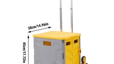 Frisco Heavy Duty Folding Crate Testing the Security and Portability Review