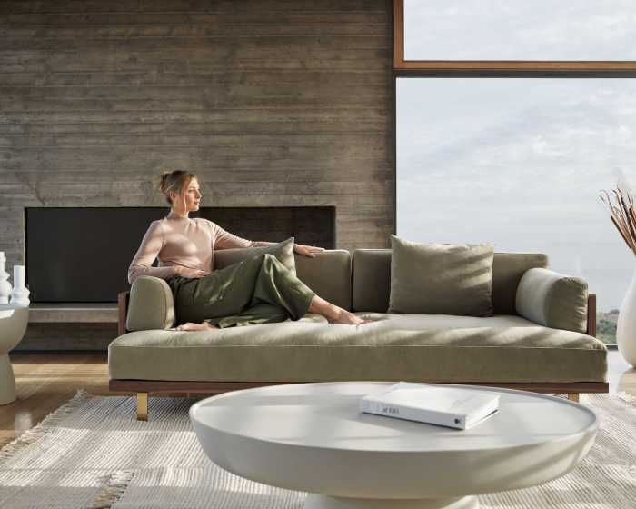 Rove Concepts Beladonna Sofa Testing Luxury Minimalist Design