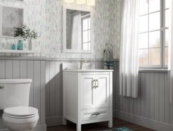 Lowes Allen + Roth Vanity Reviewing Bathroom Storage and Finish Durability