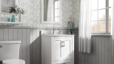 Lowes Allen + Roth Vanity Reviewing Bathroom Storage and Finish Durability