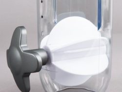 Zevro Dual Control Dry Food Dispenser Kitchen Organization Tool