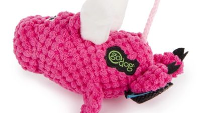 GoDog Checkers Elephant Testing Chew-Guard Technology