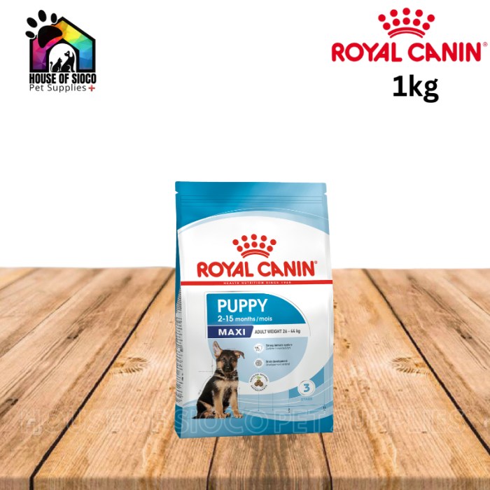 Royal Canin Maxi Puppy (1kg) Dry Dog Food - Size Health Nutrition ... Royal Canin Size Health Nutrition: A Review of Puppy Dry Dog Food