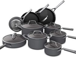 T-fal Ultimate Hard Anodized Cookware Set Non-Stick Performance