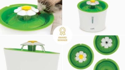 Catit Flower Fountain Testing the Triple Action Filtration Water Station