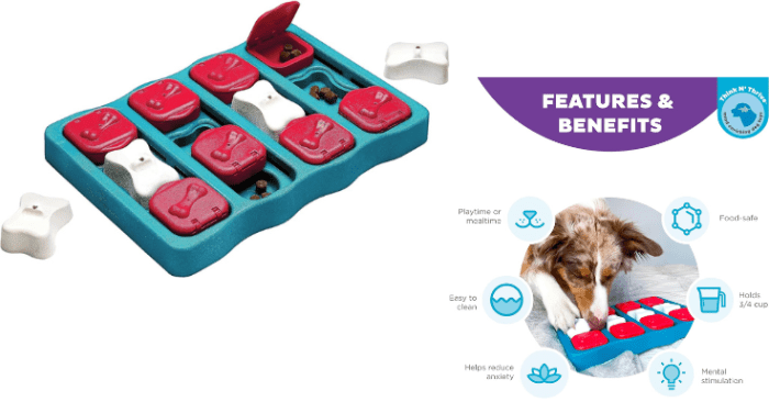 Nina Ottosson Dog Brick Testing the Intermediate Level Puzzle Game