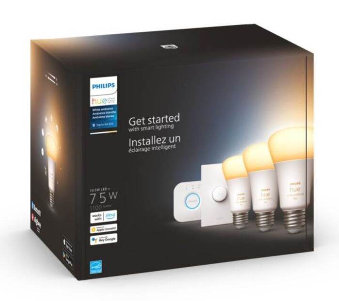 Philips Hue Smart Bulb Starter Kit Transform Your Home Lighting