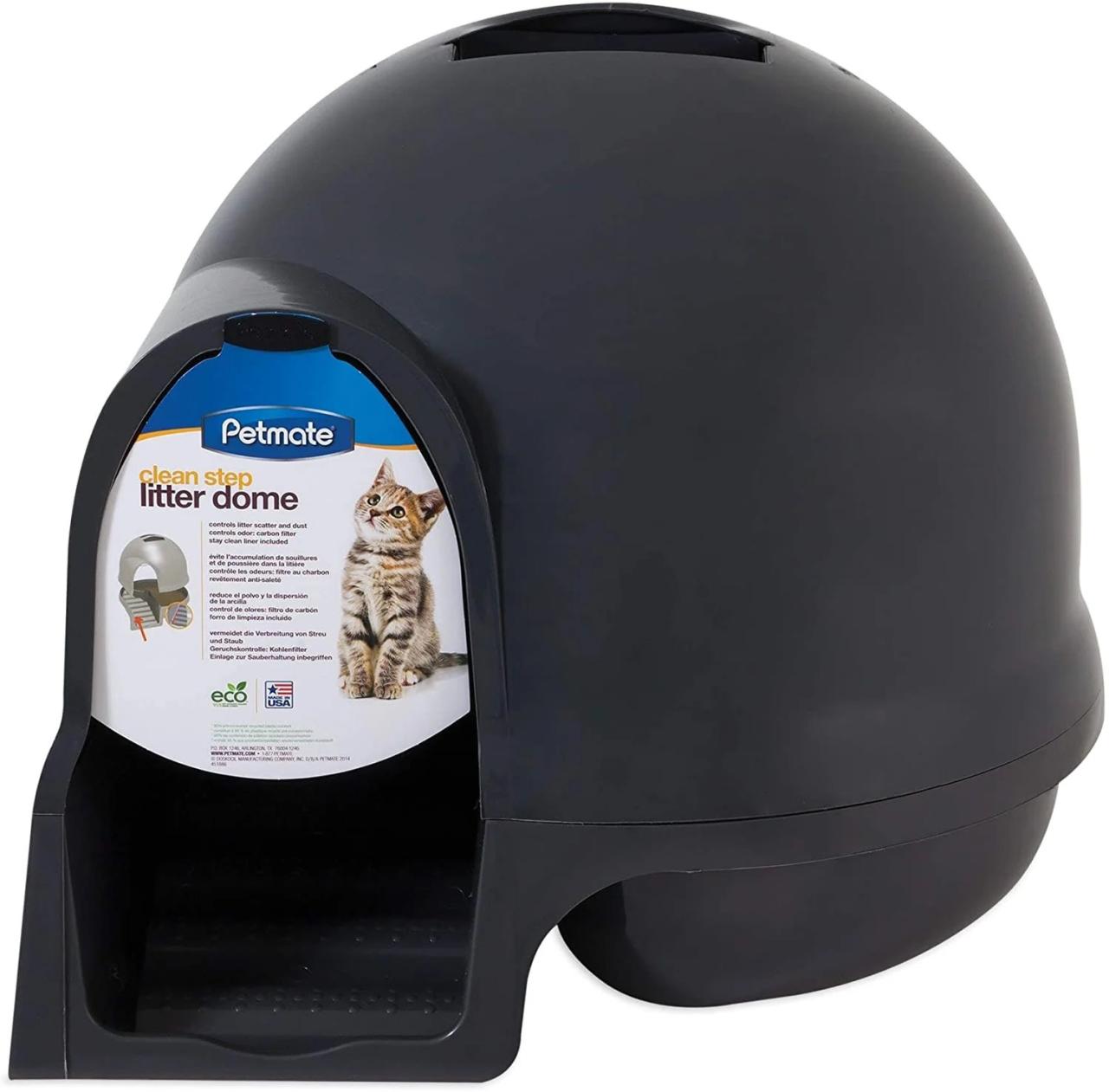 Booda Dome Clean Step A Review of the Hooded Litter Box with Stairs