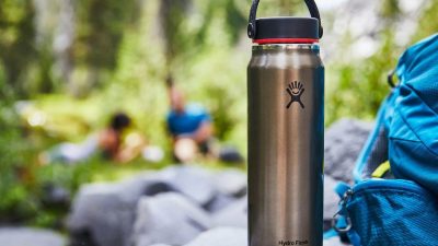 Hydro Flask 21 oz Lightweight Testing the Trail Series Water Bottle