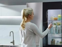 LG Instaview Door-in-Door Refrigerator Knock Twice for Tech