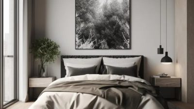 AllModern Geo Platform Bed Testing the Sleek Walnut Finish and Stability