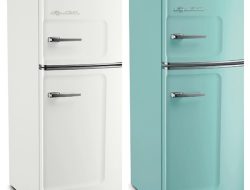 Galanz Retro Compact Refrigerator Style for Small Spaces