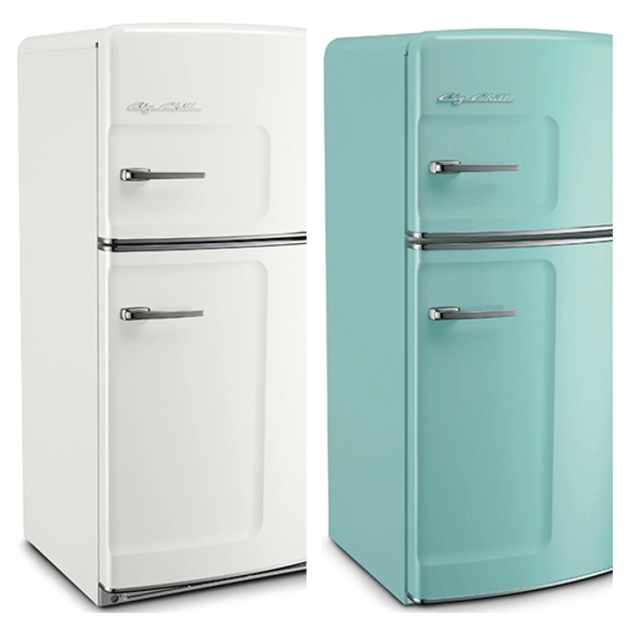 Galanz Retro Compact Refrigerator Style for Small Spaces