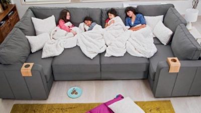 Lovesac Sactionals The Ultimate Modular Couch Performance and Washability Test