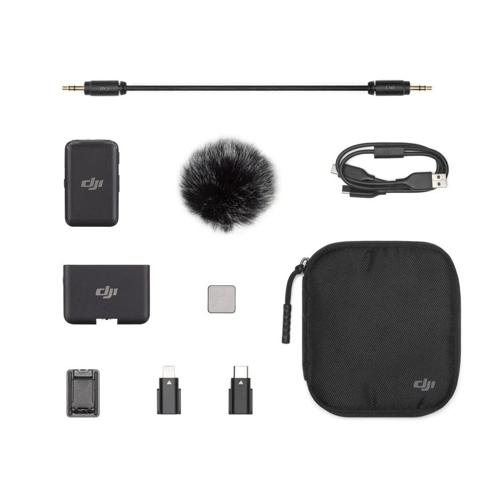 Amazon.com : DJI Mic 2 (2 TX + 1 RX + Charging Case), Wireless Lavalier ... Wireless Lavalier - Dual Channel - DJI Mic