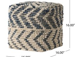 Ottoman Pouf – Handwoven Boho – World Market Unveiled