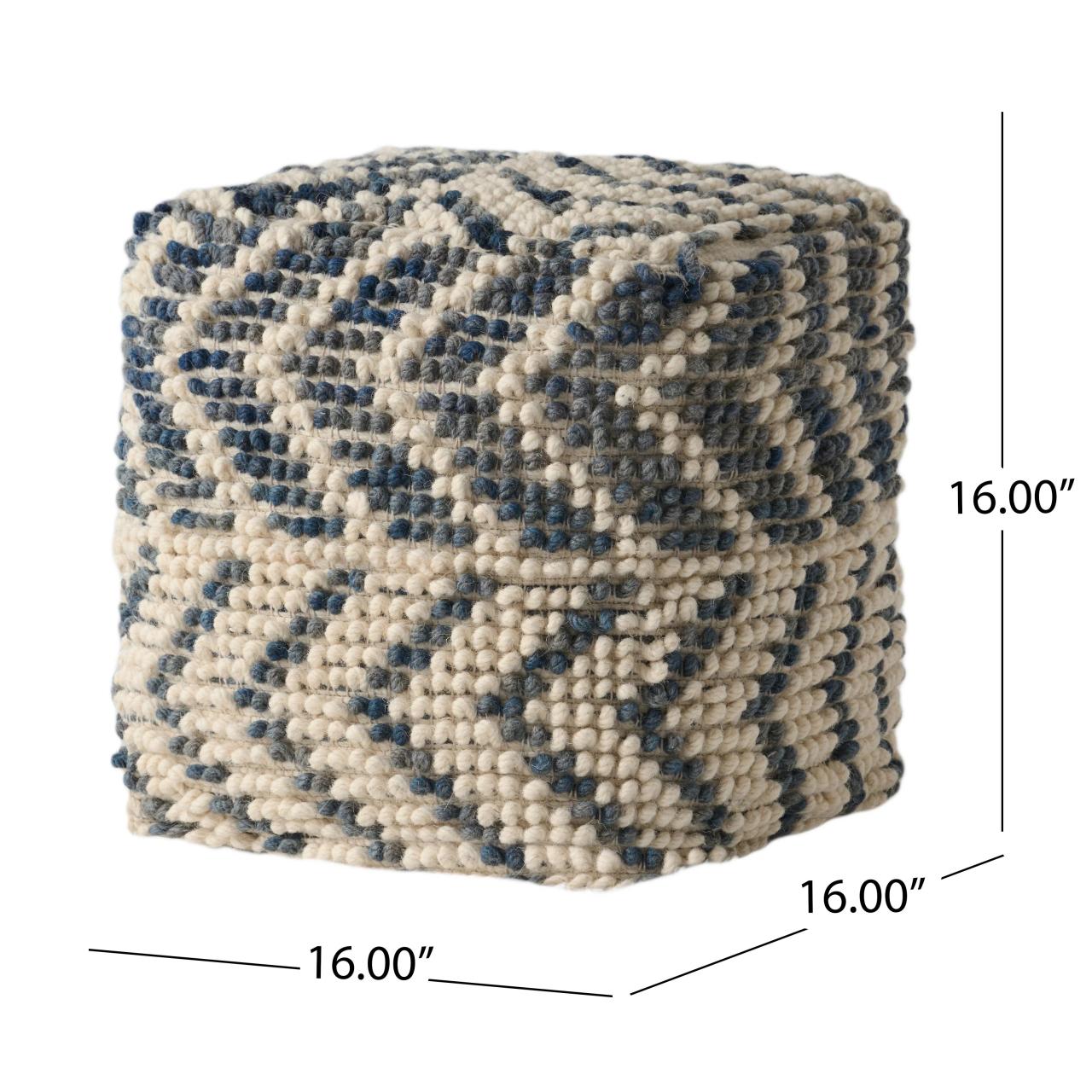 Ottoman Pouf – Handwoven Boho – World Market Unveiled