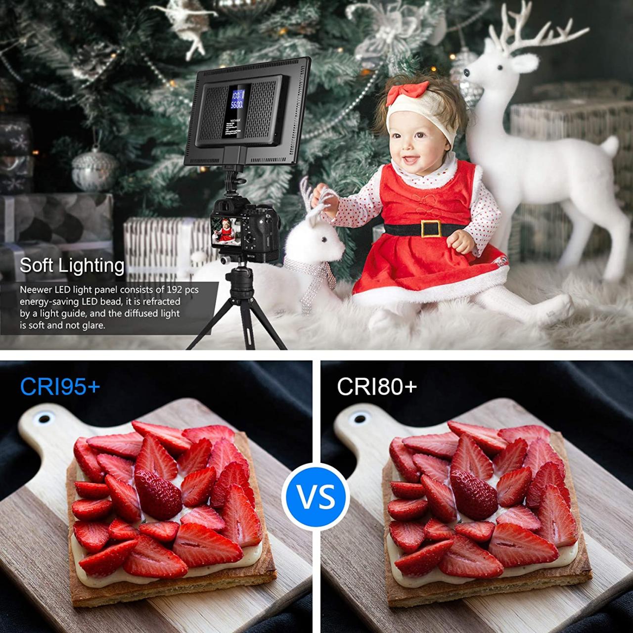 NEEWER 2 Packs NL-288ARC Bi-color LED Panel Light Kit - NEEWER – neewer.com LED Panel Light - Bi-Color - Neewer Advanced