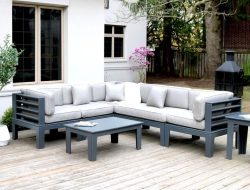 Contemporary plastic outdoor furniture for modern living