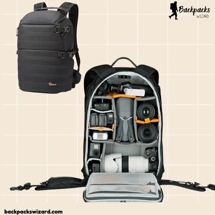 Camera Backpack – Weatherproof – Lowepro Protactic Unleashed