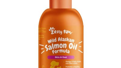 Salmon Oil Supplement – Skin & Coat – Zesty Paws