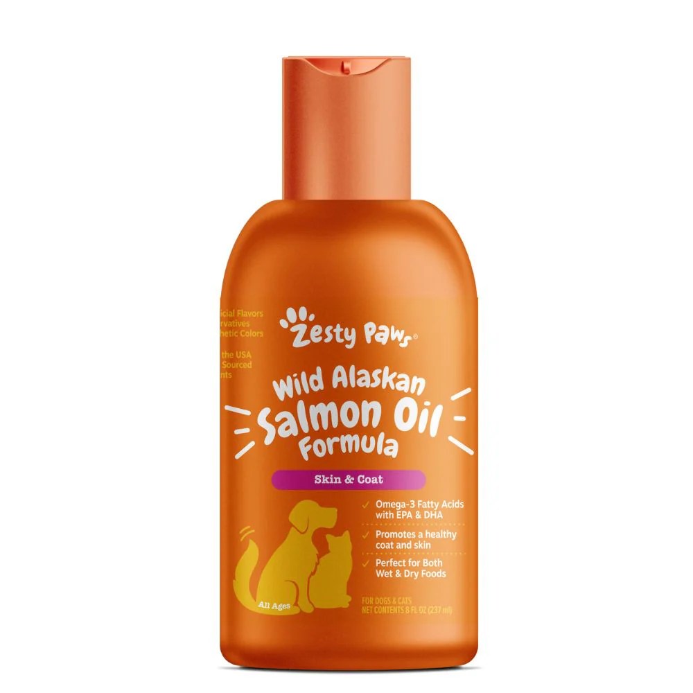Salmon Oil Supplement – Skin & Coat – Zesty Paws