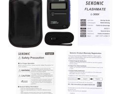 Light Meter – Digital – Sekonic L-308X Discover Precision