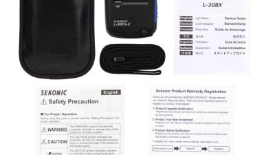 Light Meter – Digital – Sekonic L-308X Discover Precision