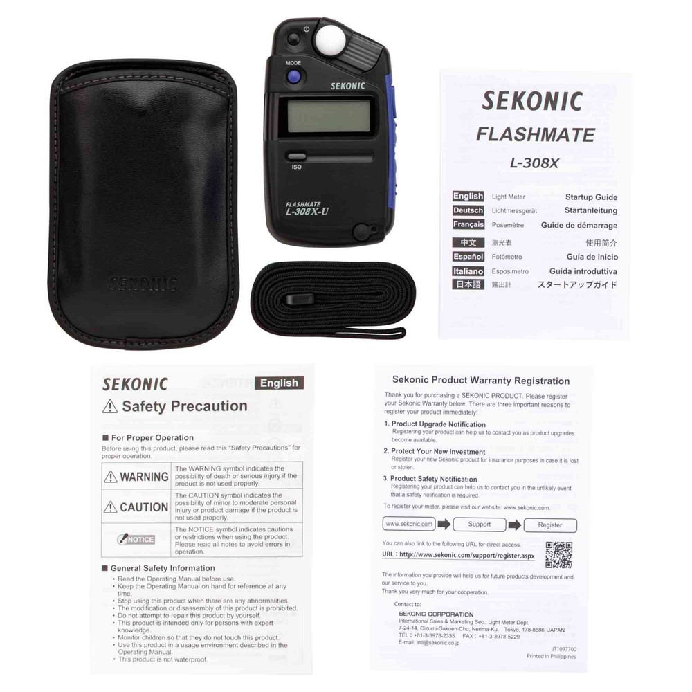 Light Meter – Digital – Sekonic L-308X Discover Precision