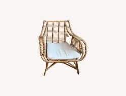 Rattan Lounge Chair – Tropical Style – Serena & Lily