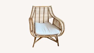 Rattan Lounge Chair – Tropical Style – Serena & Lily