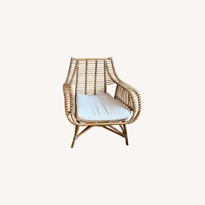 Rattan Lounge Chair - Tropical Style - Serena & Lily