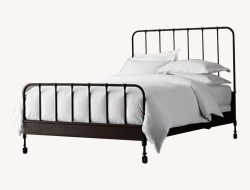 Canopy Bed Frame – Industrial Metal – Restoration Hardware