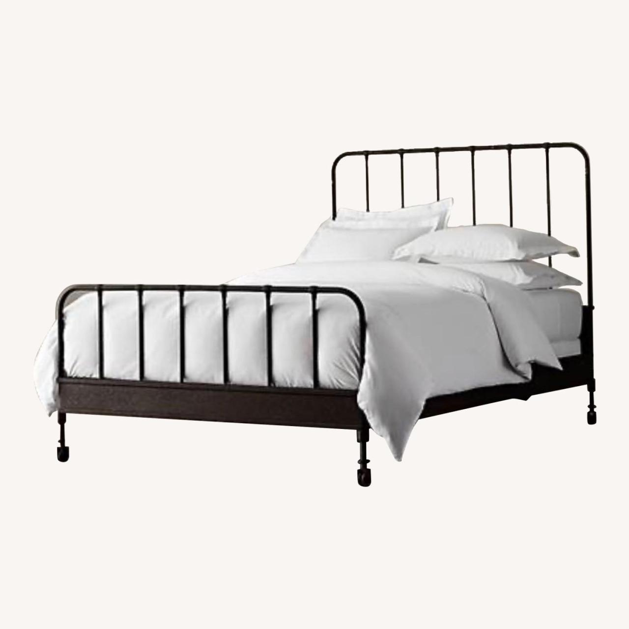 Canopy Bed Frame – Industrial Metal – Restoration Hardware