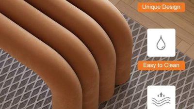 Velvet Bench Seating – Entryway – HomeGoods