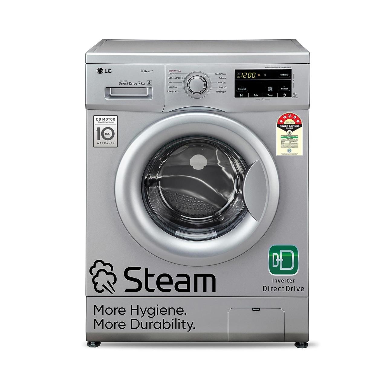 Front Load Washing Machine – Steam Cycle – LG Unveiled