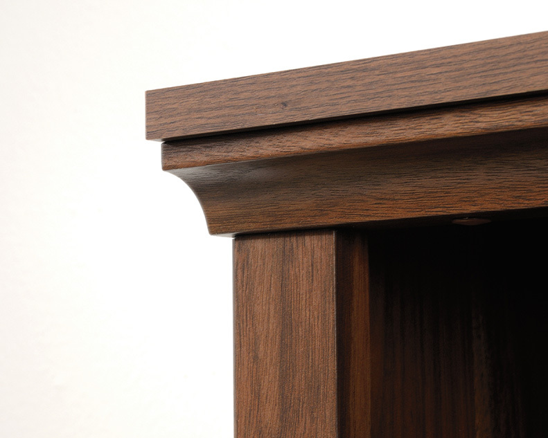 Corner Bookcase – Tiered Shelf – Sauder Design Unveiled