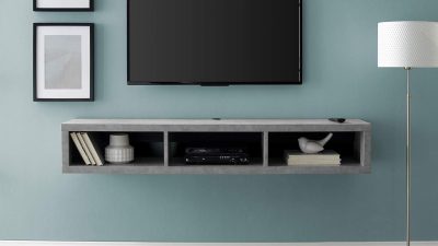 Floating TV Shelf – Wall Mounted – Martin Furniture Solutions