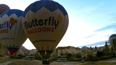 Hot Air Balloon Ride – Cappadocia Skies – Butterfly Balloons