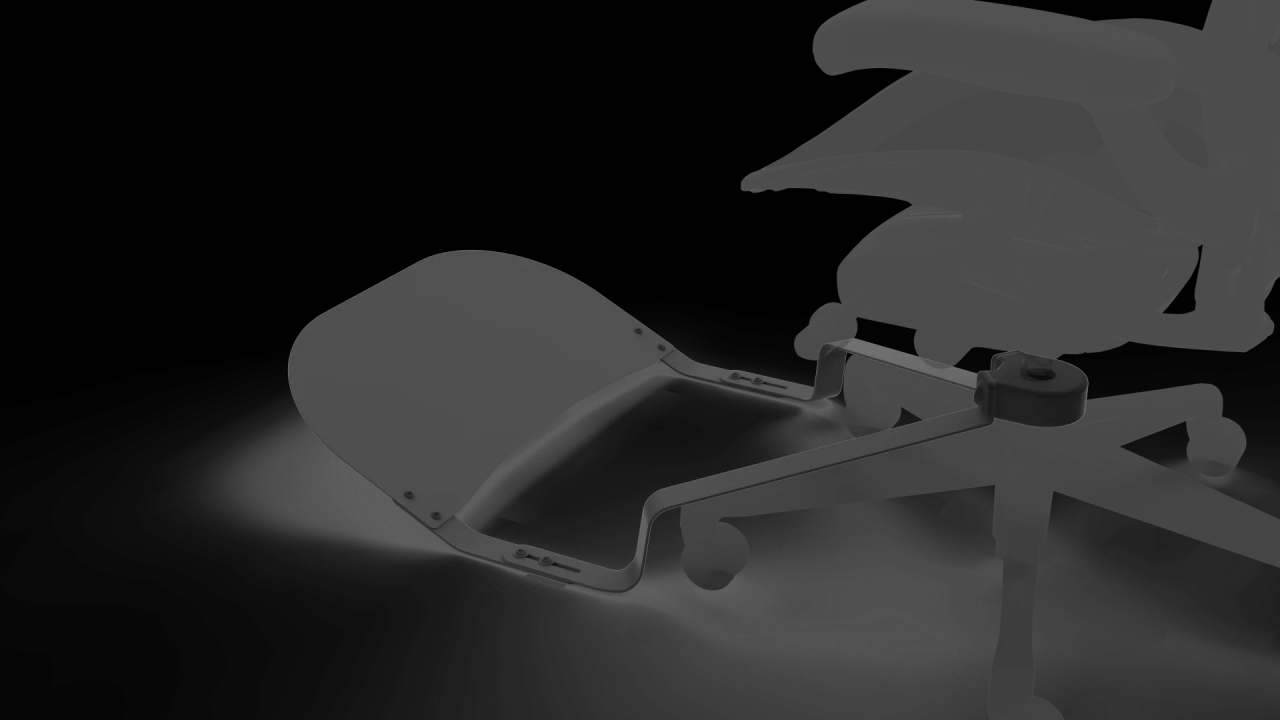 Armchair with Footrest – Contemporary – Herman Miller