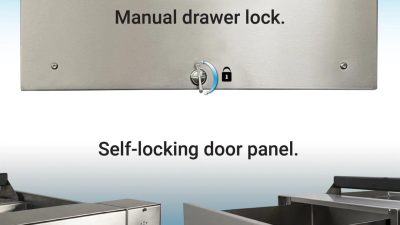 Outdoor payment drop box for secure transactions