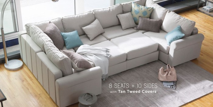 Modular Pit Sectional – Deep Seating – Lovesac