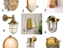 Outdoor Wall Lamps Brass For Stylish Outdoor Spaces