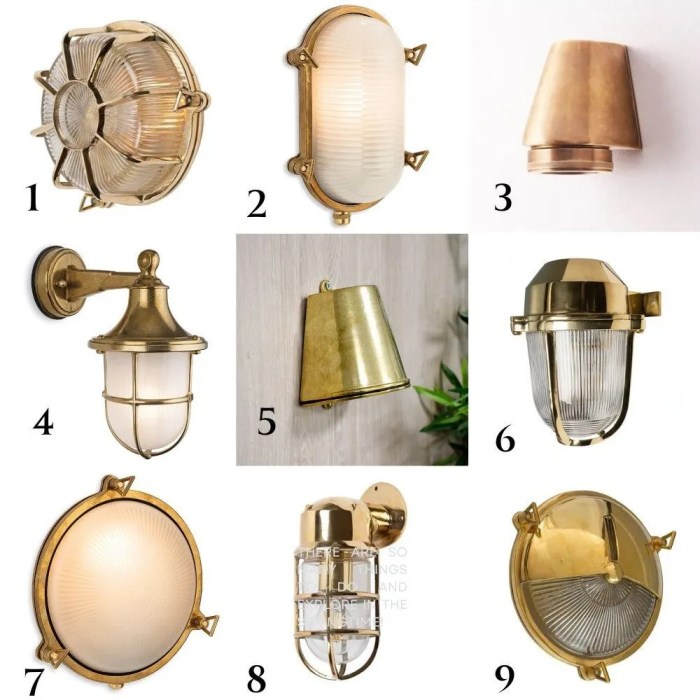 Brass Outdoor Wall Lights - Luxplan Lighting Design Outdoor wall lamps brass