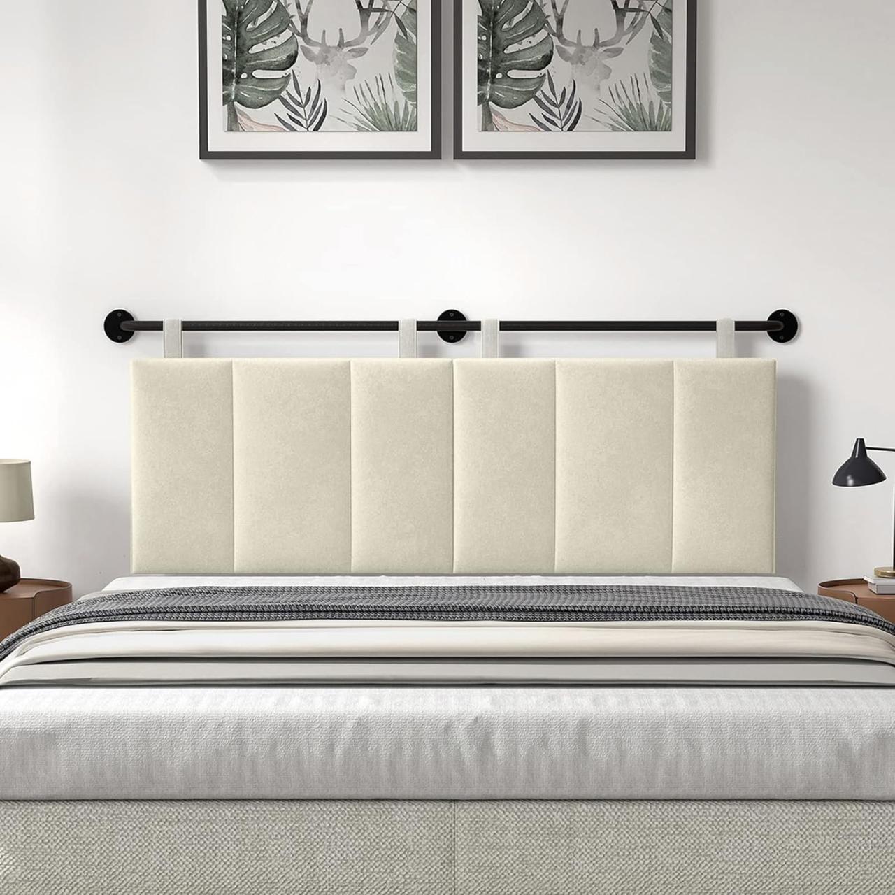 Fleur De Lis Living Black Metal Headboard Fits Full, Queen, King Size ... Headboard with Storage - King Size - Wayfair