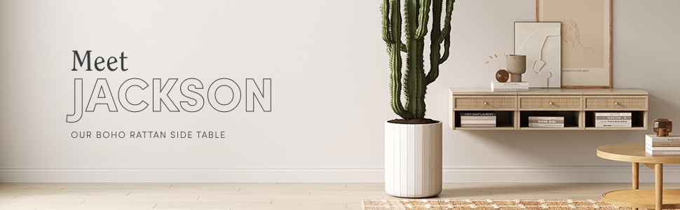 Nightstand with USB Port – Modern – Nathan James Stylish Convenience