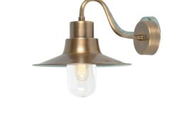 Outdoor wall lantern brass elevates your home decor