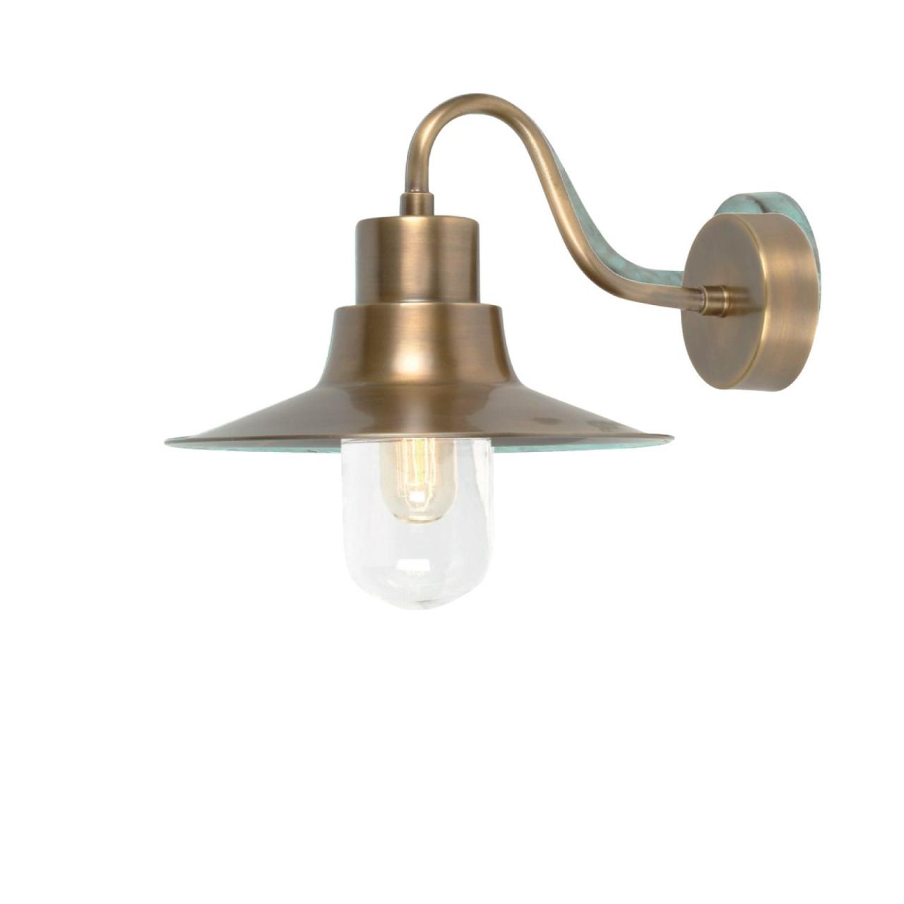 Outdoor wall lantern brass elevates your home decor